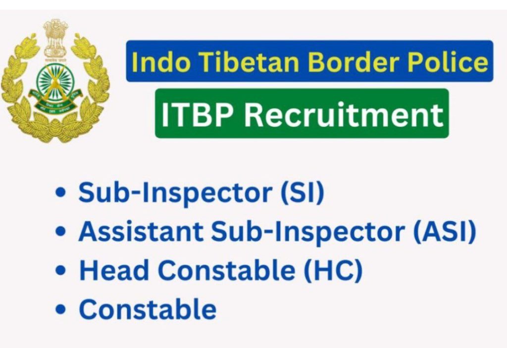 ITBP Constable Tradesmen Recruitment 2022